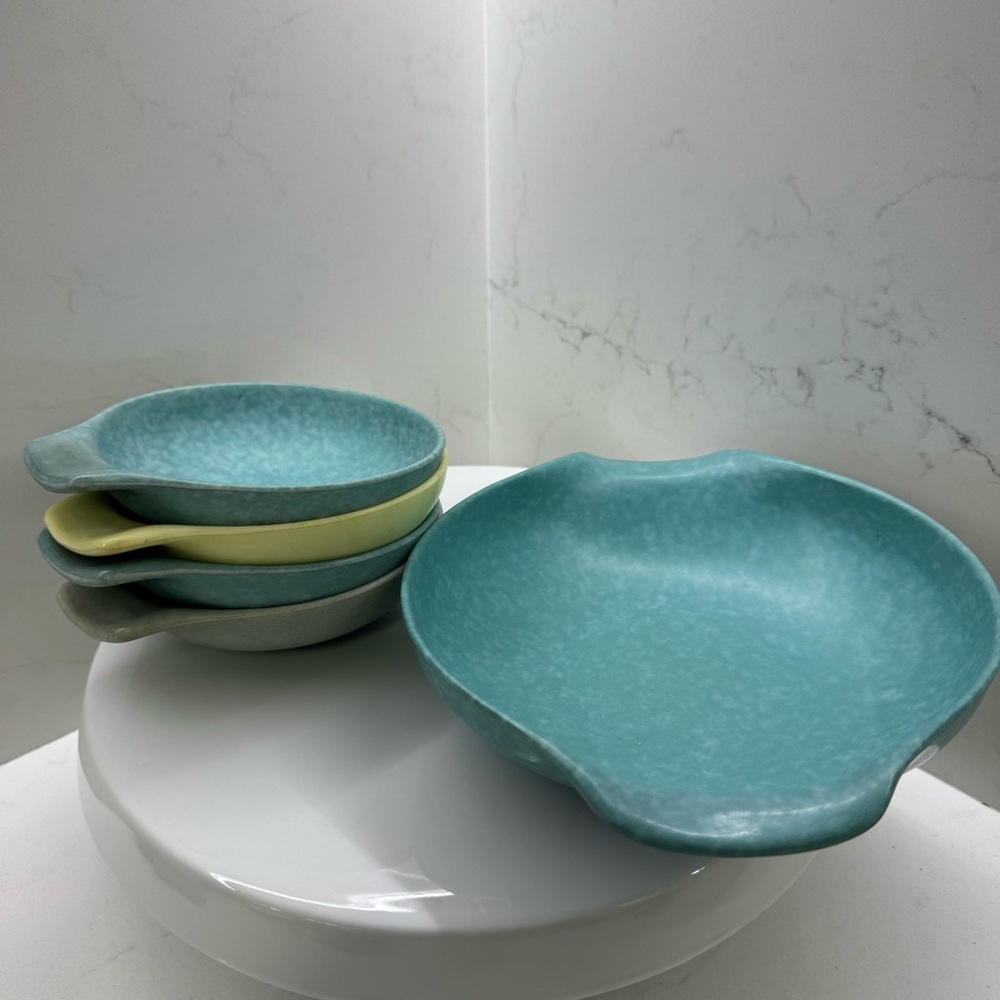 Vintage Russel Wright Residential by Northern MCM Melamine bowl set (set of 5)